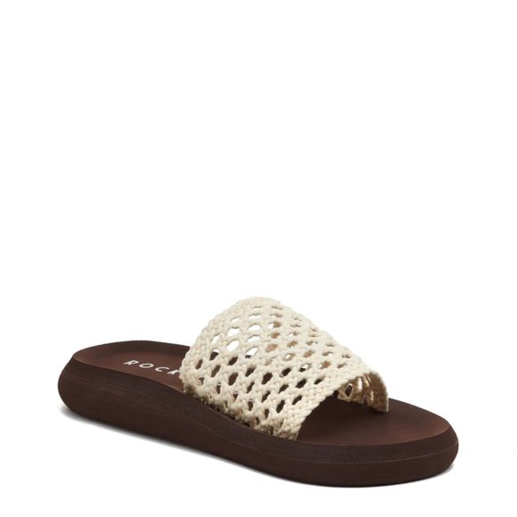 Rocket Dog Shoes - Rocket Dog Sunset Natural Slide Sandal/NIB/10M